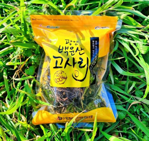 국산 광양 백운산 생고사리: 맛과 품질을 담은 600g
